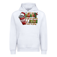 White Coffee  Jesus Urban Hoodie - CowhideDigitalArt