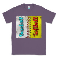 Lavender Baseball And Softball Tumbler Classic Tee - BundleAndBundleShop