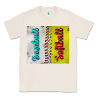 Natural Baseball And Softball Tumbler Classic Tee - BundleAndBundleShop