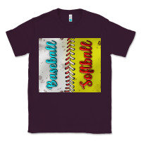 Plum Baseball And Softball Tumbler Classic Tee - BundleAndBundleShop