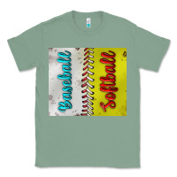 Sage Baseball And Softball Tumbler Classic Tee - BundleAndBundleShop