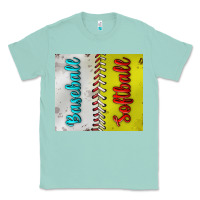 Seafoam Baseball And Softball Tumbler Classic Tee - BundleAndBundleShop