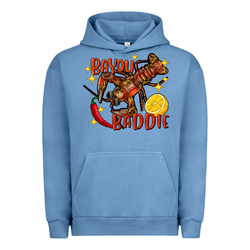 Crawfish Bayou Baddie Urban Hoodie by FaDigitalArtStudio | Teevron