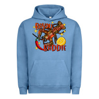 Pigment Pebble Blue crawfish bayou baddie Urban Hoodie - FaDigitalArtStudio