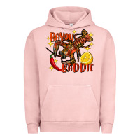 Pigment Salmon crawfish bayou baddie Urban Hoodie - FaDigitalArtStudio