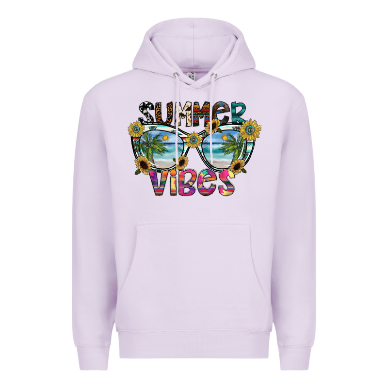 Summer Vibes Premium Hoodie by SublimationCraftShop | Teevron