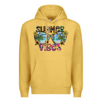 Antique Gold summer vibes Premium Hoodie - SublimationCraftShop