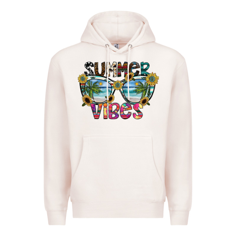 Summer Vibes Premium Hoodie by SublimationCraftShop | Teevron