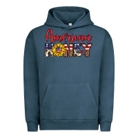 Pigment Midnight Navy American honey Urban Hoodie - Neo Western
