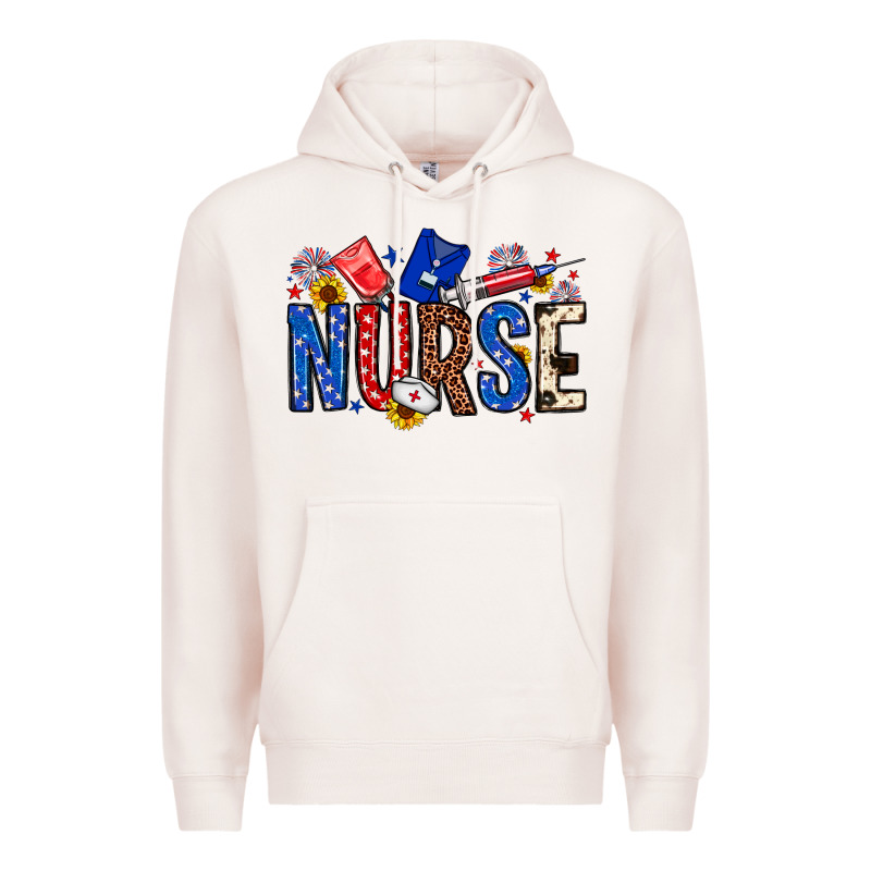 American Nurse Premium Hoodie by Neo Western | Teevron