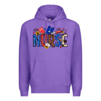 Purple American Nurse Premium Hoodie - Neo Western