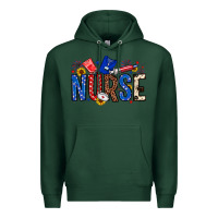 Sports Green American Nurse Premium Hoodie - Neo Western