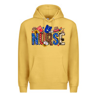 Antique Gold American Nurse Premium Hoodie - Neo Western
