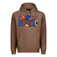 Chestnut American Nurse Premium Hoodie - Neo Western