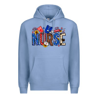 Colony Blue American Nurse Premium Hoodie - Neo Western