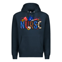 Navy American Nurse Premium Hoodie - Neo Western