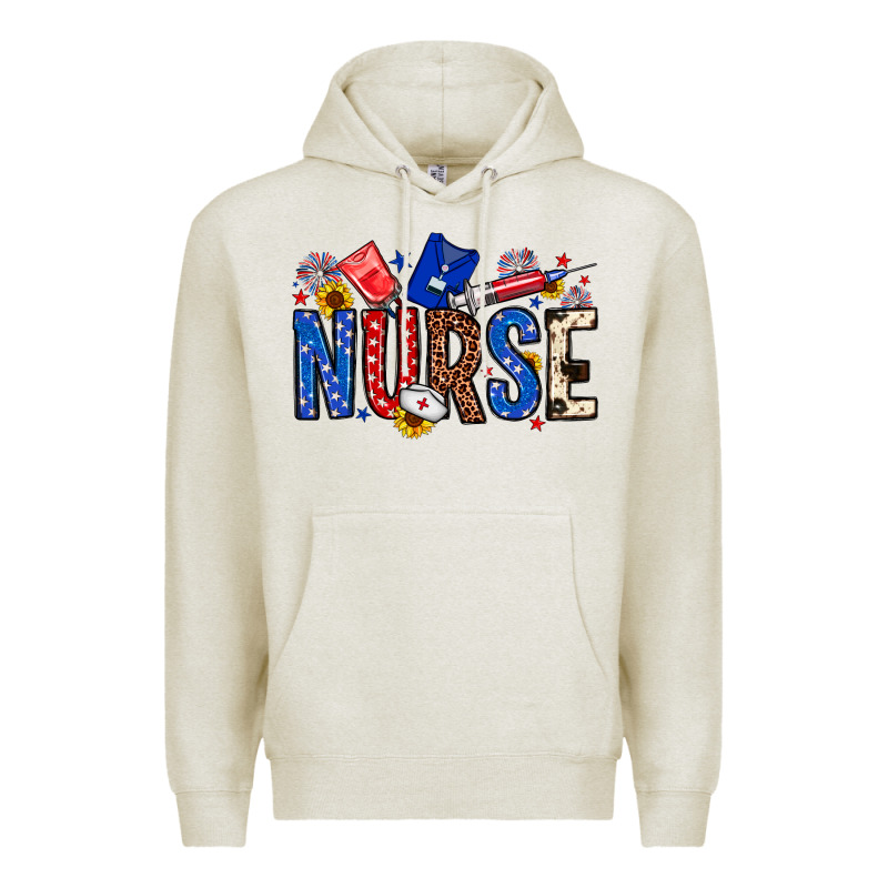 American Nurse Premium Hoodie by Neo Western | Teevron