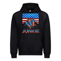 Black American junkie Urban Hoodie - Neo Western