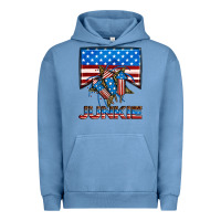 Pigment Pebble Blue American junkie Urban Hoodie - Neo Western
