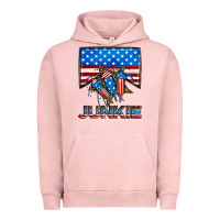 Pigment Salmon American junkie Urban Hoodie - Neo Western