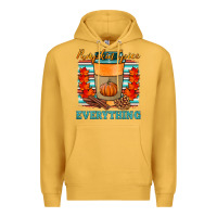 Mustard pumpkin spice everything Premium Hoodie - HRA Design Shop