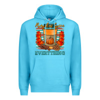 Ocean Blue pumpkin spice everything Premium Hoodie - HRA Design Shop