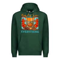 Sports Green pumpkin spice everything Premium Hoodie - HRA Design Shop
