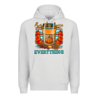Dove Grey pumpkin spice everything Premium Hoodie - HRA Design Shop