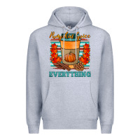 Heather Grey pumpkin spice everything Premium Hoodie - HRA Design Shop