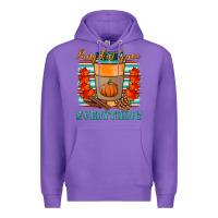 Purple pumpkin spice everything Premium Hoodie - HRA Design Shop