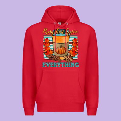 Pumpkin Spice Everything Premium Hoodie Designed By Hra Design Shop