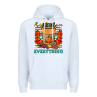 White pumpkin spice everything Premium Hoodie - HRA Design Shop