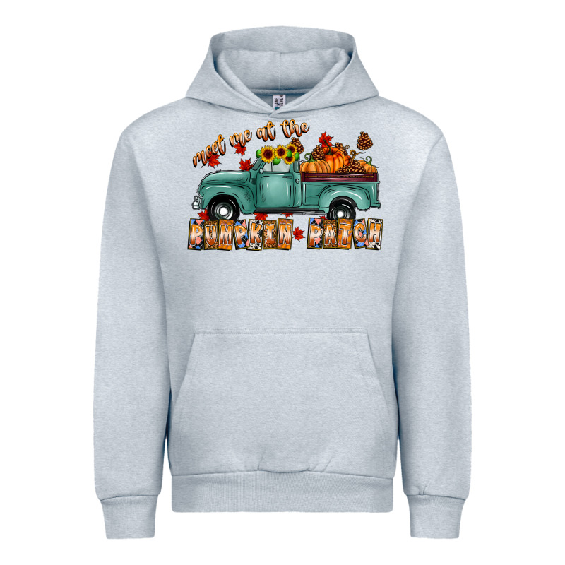 Meet Me Af The Pumpkin Patch Urban Hoodie by CowhideDigitalArt | Teevron