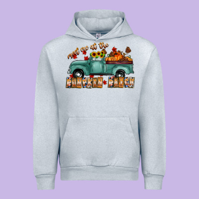 Meet Me Af The Pumpkin Patch Urban Hoodie Designed By Cowhidedigitalart