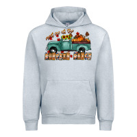 Heather Grey meet me af the pumpkin patch Urban Hoodie - CowhideDigitalArt
