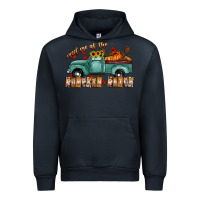 Navy meet me af the pumpkin patch Urban Hoodie - CowhideDigitalArt
