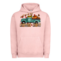 Pigment Salmon meet me af the pumpkin patch Urban Hoodie - CowhideDigitalArt