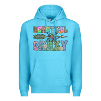 Ocean Blue beautiful crazy Premium Hoodie - CowhideDigitalArt