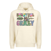 Sandshell beautiful crazy Premium Hoodie - CowhideDigitalArt