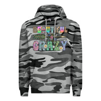Slate Camo beautiful crazy Premium Hoodie - CowhideDigitalArt