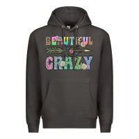 Smoke beautiful crazy Premium Hoodie - CowhideDigitalArt