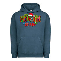 Pigment Midnight Navy cousin crew christmas Urban Hoodie - FaDigitalArtStudio