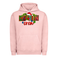 Pigment Salmon cousin crew christmas Urban Hoodie - FaDigitalArtStudio