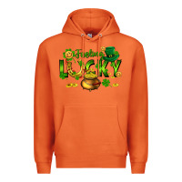 Carrot feeling lucky Premium Hoodie - FaDigitalArtStudio