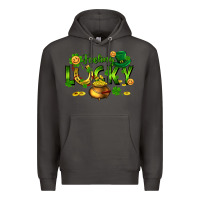 Smoke feeling lucky Premium Hoodie - FaDigitalArtStudio