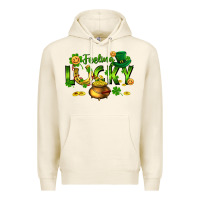Tofu feeling lucky Premium Hoodie - FaDigitalArtStudio