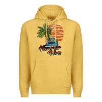 Antique Gold summer vibes Premium Hoodie - SublimationCraftShop