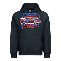 Navy American honey 4th of july Urban Hoodie - CowGirlArtShop