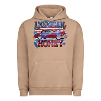 Pigment Burro American honey 4th of july Urban Hoodie - CowGirlArtShop