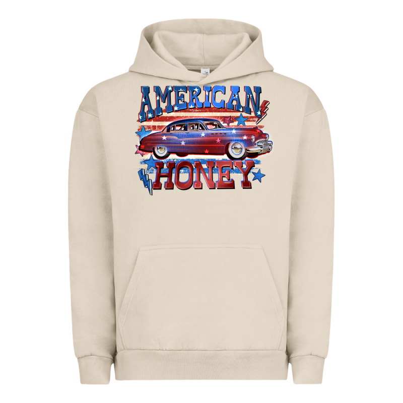 American Honey 4th Of July Urban Hoodie by CowGirlArtShop | Teevron